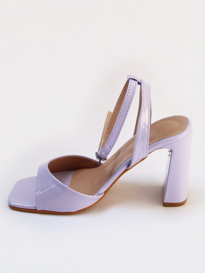 lavender ankle strap sandal - Image 3