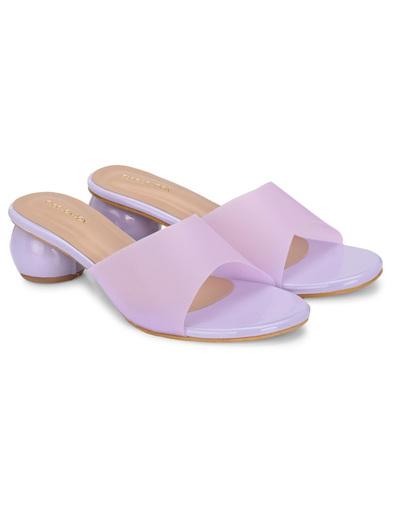 lavender slip on sandal - Image 2