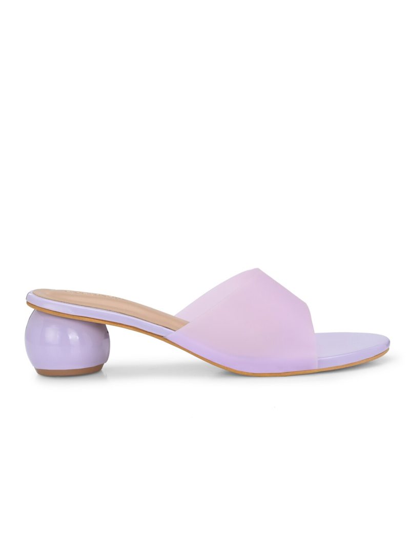 lavender slip on sandal - Image 3
