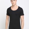 Levi's Men's Round Neck Half Sleeve Thermal Regular Fit Top