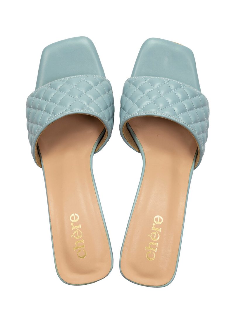 solid slip on sandal - Image 2