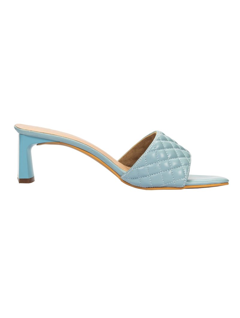 solid slip on sandal