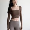StyleCast x Revolte Women Solid Square Neck Top - Image 2