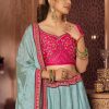 women embroidered lehenga - Image 3