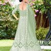 women neo mint embroidered lehenga choli with dupatta - Image 3