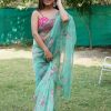 women printed saree - Image 3