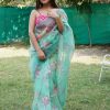 women printed saree