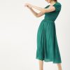 women's fit & flare solid dress - Image 2