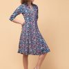 women's shirt paisley dress - Image 2